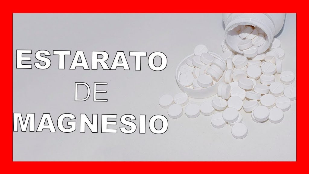 estearato de magnesio alimentos