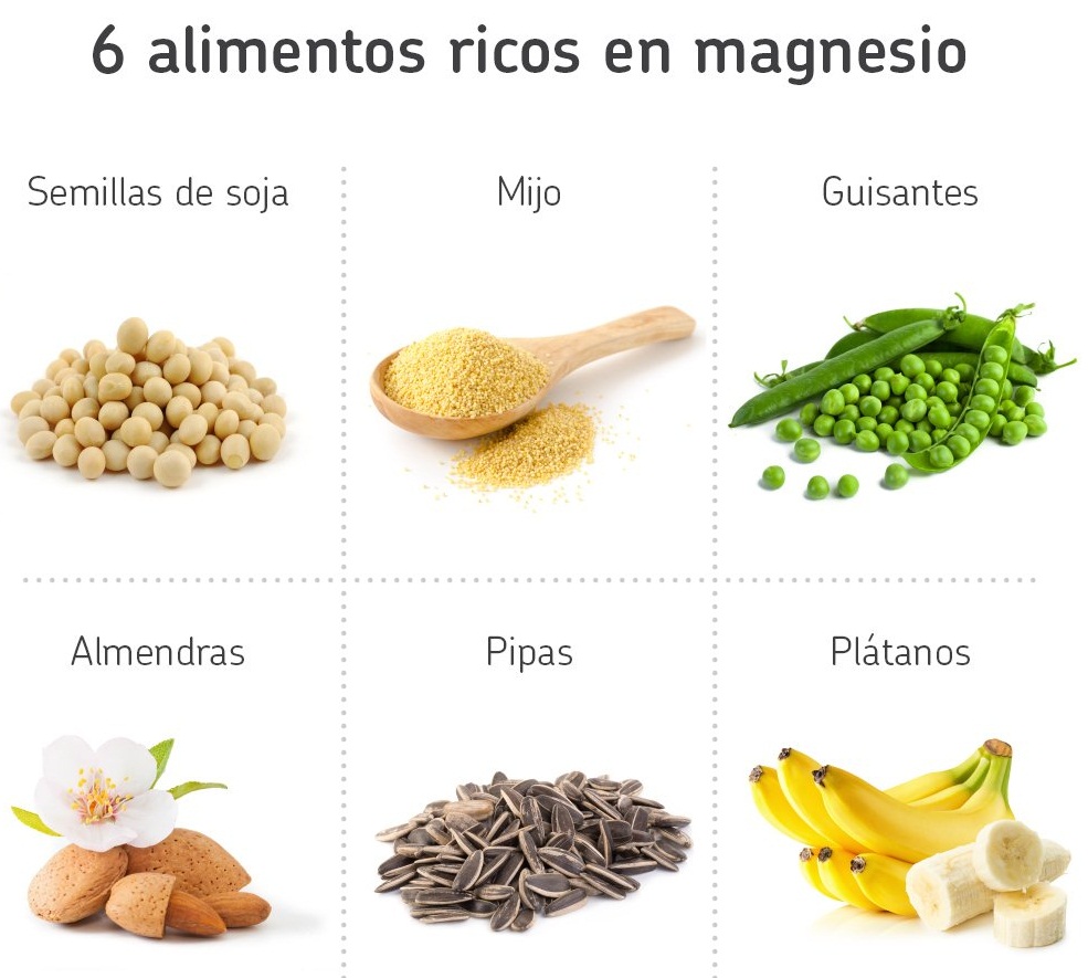 magnesio beneficios alimentos